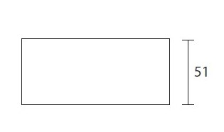 Топ для тумбы MANHATTAN цвет Cobalto matt 121х51 см